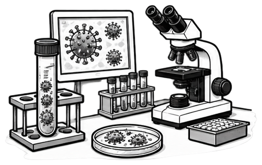 A clinical virology laboratory